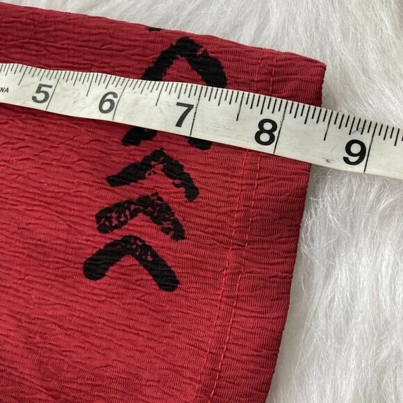 JPLA Shirt Sz M Fish Hawaii Surf Tropical Red Black Summer Vintage Womens - Picture 7 of 8